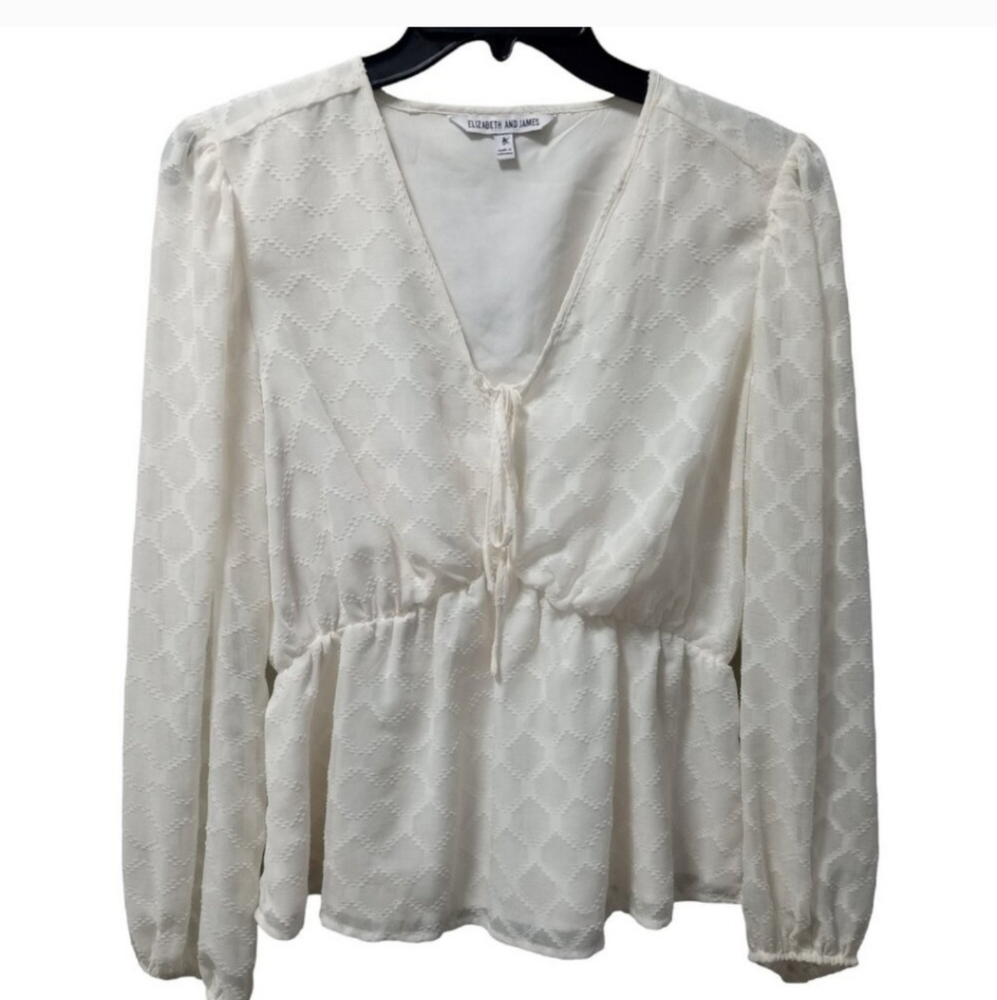 Elizabeth and James v neck blouse